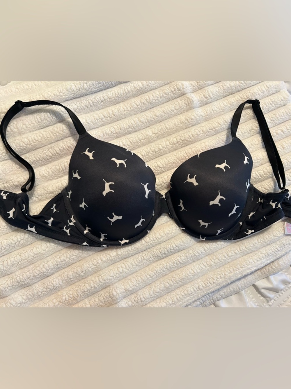 Victoria's Secret PINK Wear Everywhere Women’s T-Shirt bra Size 36DD/GENTLY WORN - Picture 3 of 6